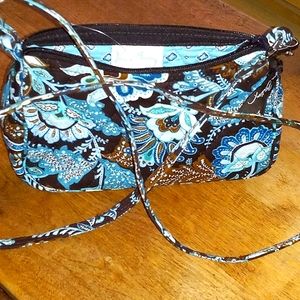 Vera Bradley crossbody zip top purse